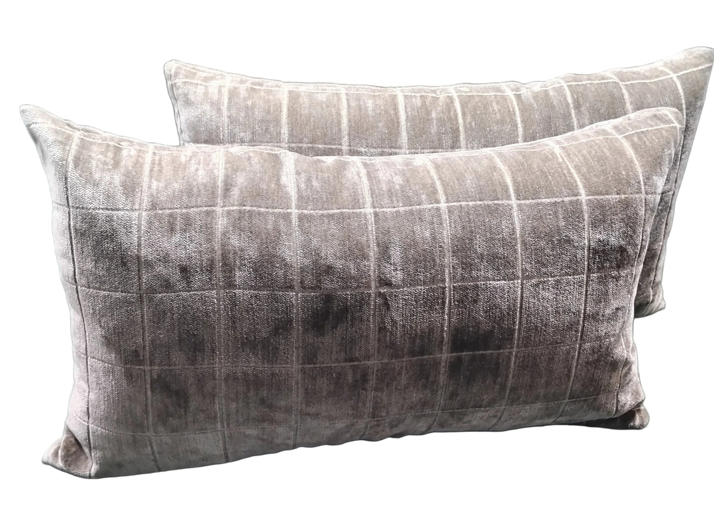 Dec. Pillows (2) Carmel square themed design lumbar