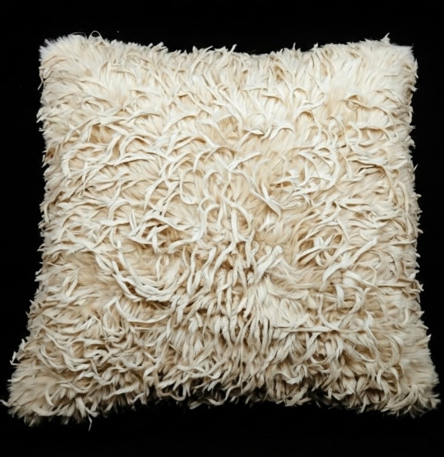 Dec. Pillow Goose feather filled, frily antique white cover