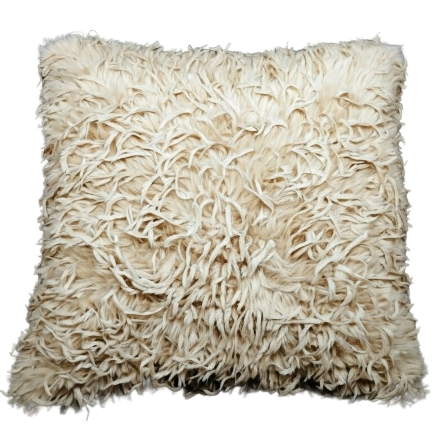Dec. Pillow Goose feather filled, frily antique white cover