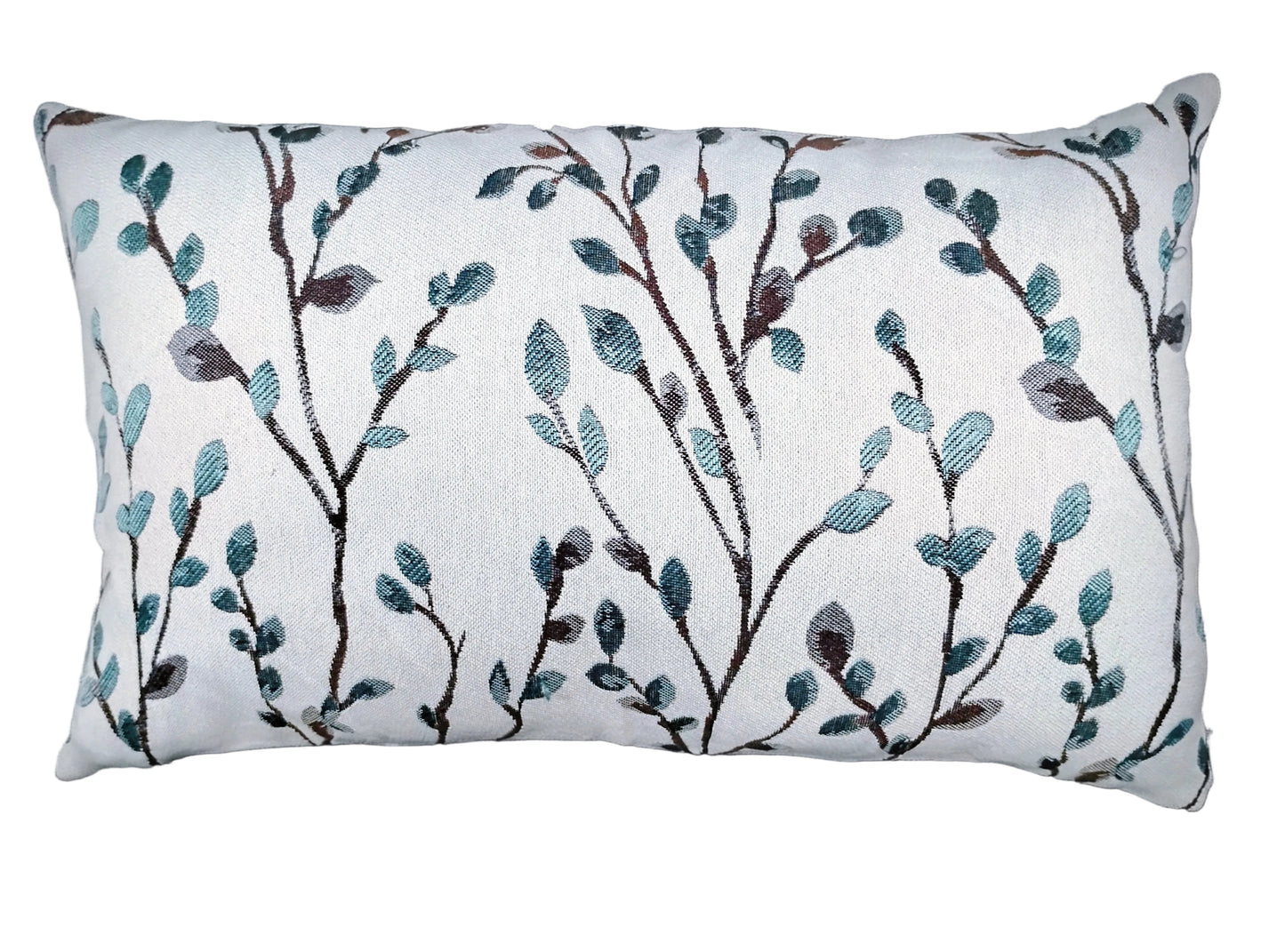 Dec. Pillow Embroidered willow themed Lumbar