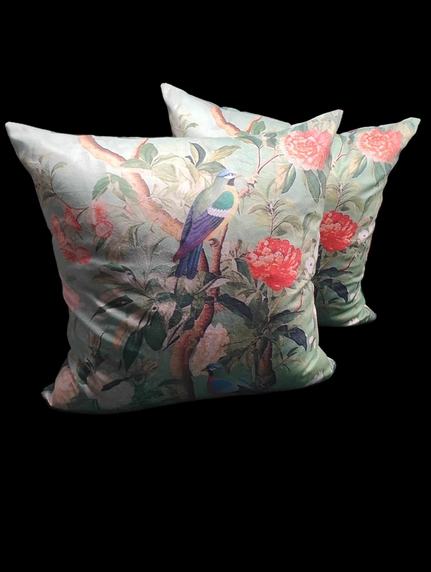 Dec. Pillows (2) Tropical Design -Nature