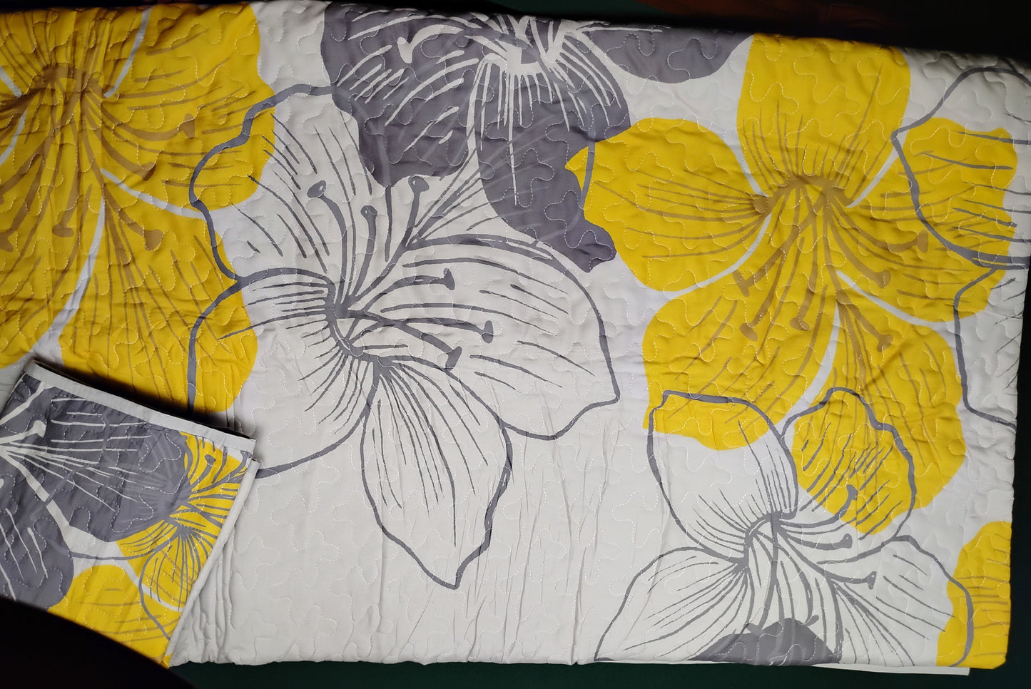 Quilt Floral print Queen size